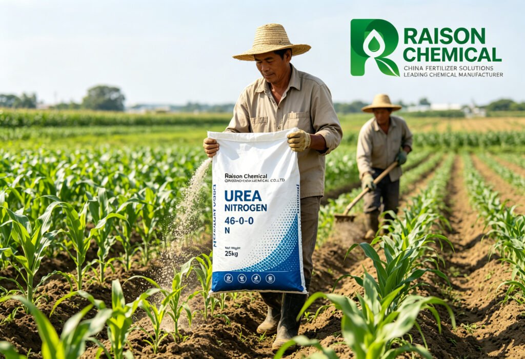 Agricultural Grade Urea 46-0-0 from Raison Chemical | Farm Fertilizer Application Scenario